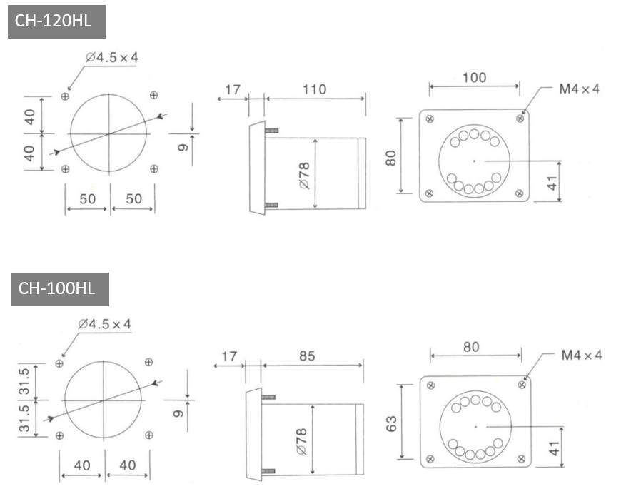 RELAY METER CH SERIESEsumo Electric Co.,Ltd
